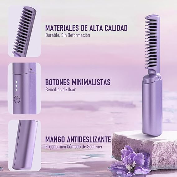 MINI CEPILLO ALISADOR PORTÁTIL USB